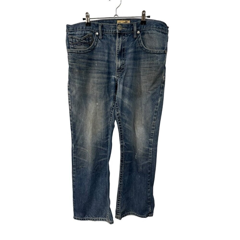 Wrangler 20X Mens Jeans 36x30 Vintage Boot Fit Style 42 Western Denim Blue